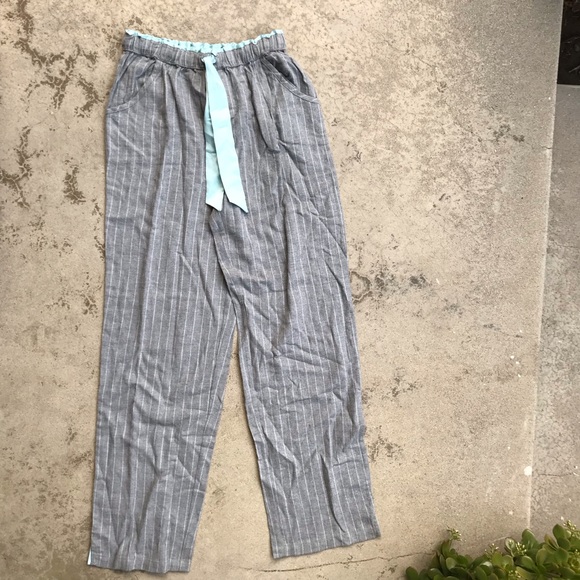 Flannel Striped Lounge Pants - Picture 1 of 4